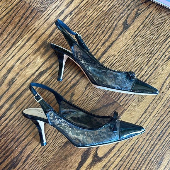 Kate Spade pointed toe sling back - Picture 2 of 2